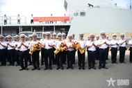 Frigate 015-Tran Hung Dao leaves for visits to China and the Philippines